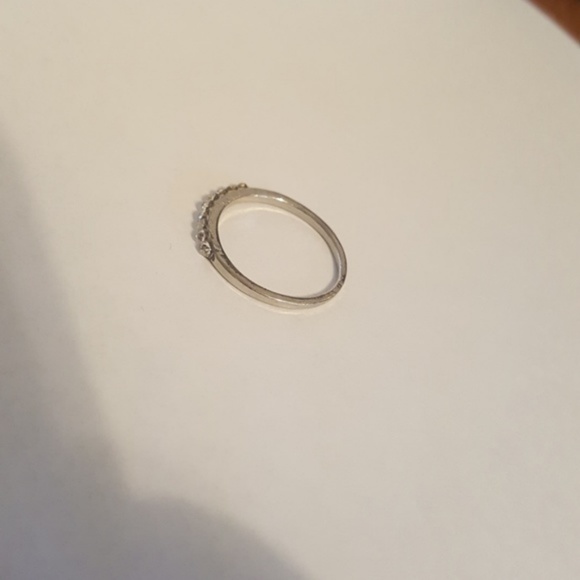 Silver Promise Ring Gift size  6 - Picture 2 of 8